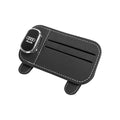 Car glasses clip multi-function car sunglasses holder leather car card holder sun visor car sunglasses car holder