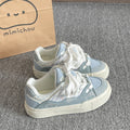 Versatile and unique sneakers: hot-selling platform sneakers for women, new spring/summer 2026 collection, chunky sole white sneakers, casual bread shoes for women