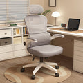 Ergonomic chair - home office computer chair with lumbar support - comfortable backrest for extended sitting - student dormitory gaming chair