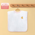 Babibele kids' washcloth & brushing bib - pure cotton waterproof baby bib/towel for spitting up & drool