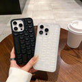 Suitable for iphone16pro keyboard grid mobile phone case apple 11/15 anti-fall soft protective cover findx9spro