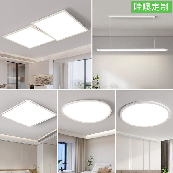 [Wow] led Rubik's Cube full spectrum art ceiling lamp rectangular modern simple atmosphere new package