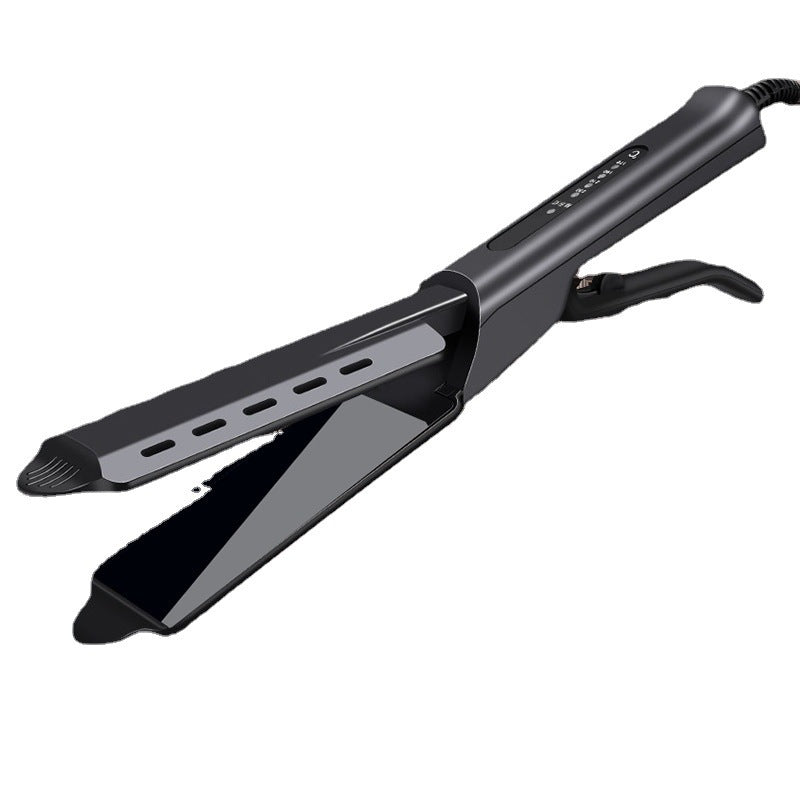 new arrival speed-adjustable hot steam hair splint professional hair straightener curling iron large panel constant temperature hair iron