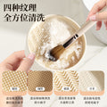 Rotating, dustproof eyebrow pencil organizer with lid - makeup brush storage container, hangable cosmetic cleaning and storage box