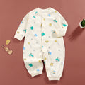 Baby romper - spring/autumn style, 100% cotton, seamless, 3-18 months, crawling suit, cute long-sleeve onesie, baby clothes