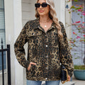 Insfashion cross-border foreign trade  women's clothing  new retro washed denim outwear tops  trend