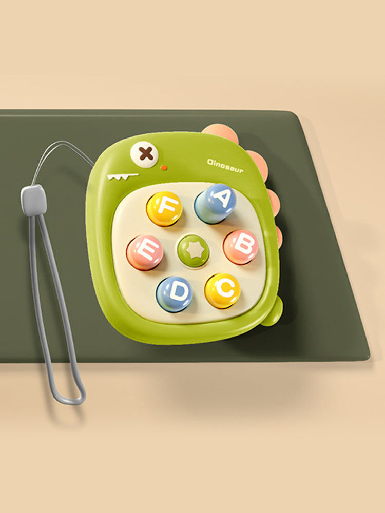 Cross-border new products Dinosaur whack-a-mole baby 0-3 years old Parent-child interaction Press music early education educational toys wholesale