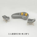 Three-seater sofa + 2 sofa chairs