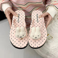 Pink upgraded version of cute rabbit