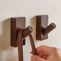 New arrival wall-mounted solid wood hook, nail-free creative coat hook, wall-mounted coat rack, american stereo clothes rack, durable