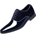 Men's formal business leather shoes - lightweight, trendy, low-cut, british style, pointed toe, in-stock, wedding/groom shoes