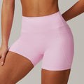Summer barely-there athletic shorts - quick-dry, compression yoga pants with pockets - breathable cycling, running, and fitness shorts 6425