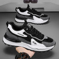 Men's athletic shoes - 2025 new spring casual shoes - winter work & commute leather waterproof non-slip safety shoes - trendy style