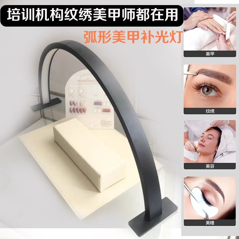 Amazon exclusive mutk: xiyin cross-border new product - beauty desk lamp, specifically designed for women's nail art and makeup, with fill light function
