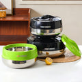 Export stainless steel thermal insulation pot lunch box thermal insulation bucket suit large capacity food warmer tableware four-piece set