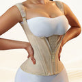 Women's latex waist trainer corset hourglass shaper tummy control shaper curvy waist belt
