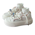Thick sole ugly cute transparent white shoes women 205summernew arrivalchicniche stylek-style holiday style big toe shoes