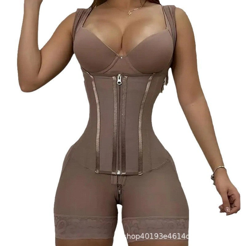 Best selling one-piece shapewear for women, strong waist, tummy control, hip lift, body shaping, tight-fitting, seamless elastic corset