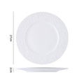 10.6inch stone pattern flat plate