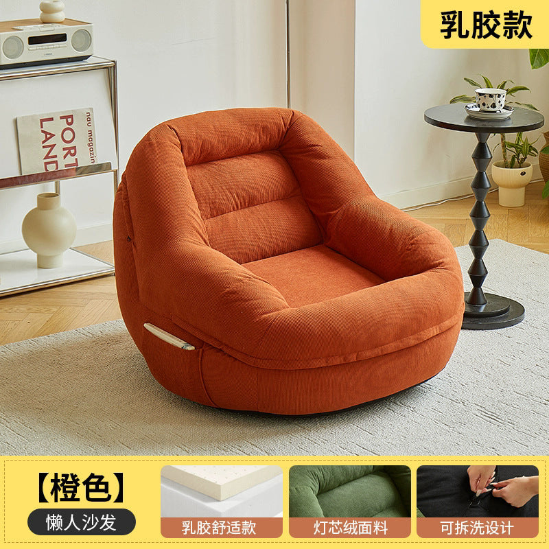 Factory direct hair can lie down and sleep lazy small sofa tatami human dog house balcony lounge chair casual decompression bean bag