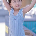 Baby girl's beach vacation one-piece swimsuit - danish style, new  collection, cute kids' swimwear
