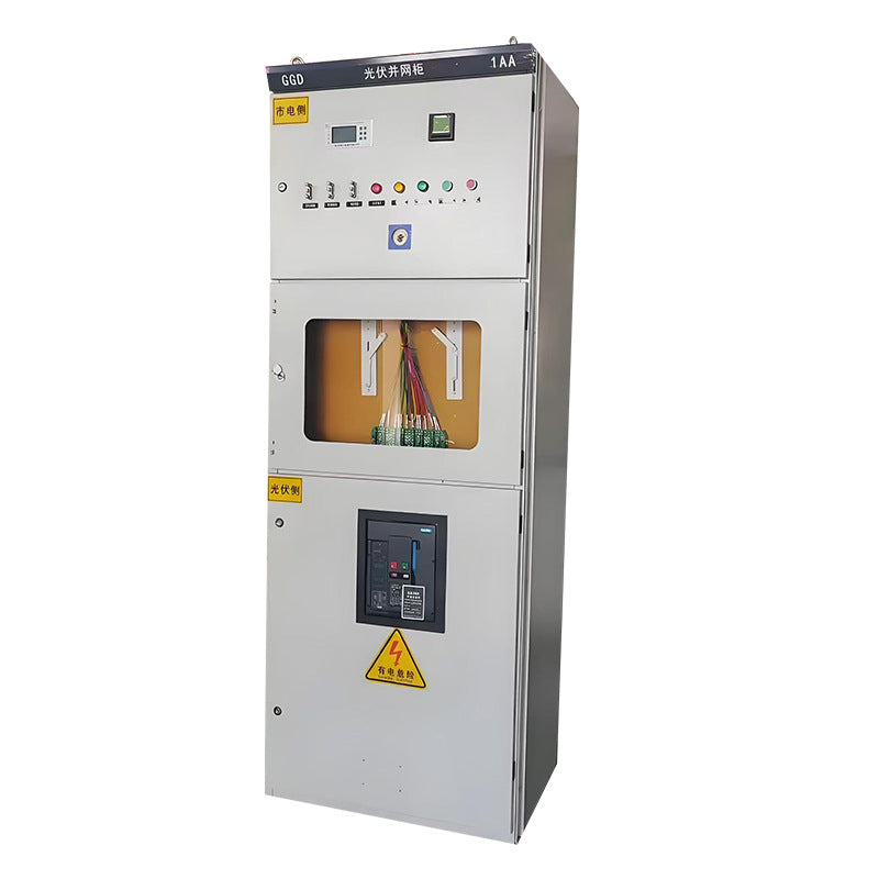 Photovoltaic grid-connected cabinet GGD anti-island device 800KW bus box photovoltaic energy storage metering cabinet complete set of distribution cabinet factory