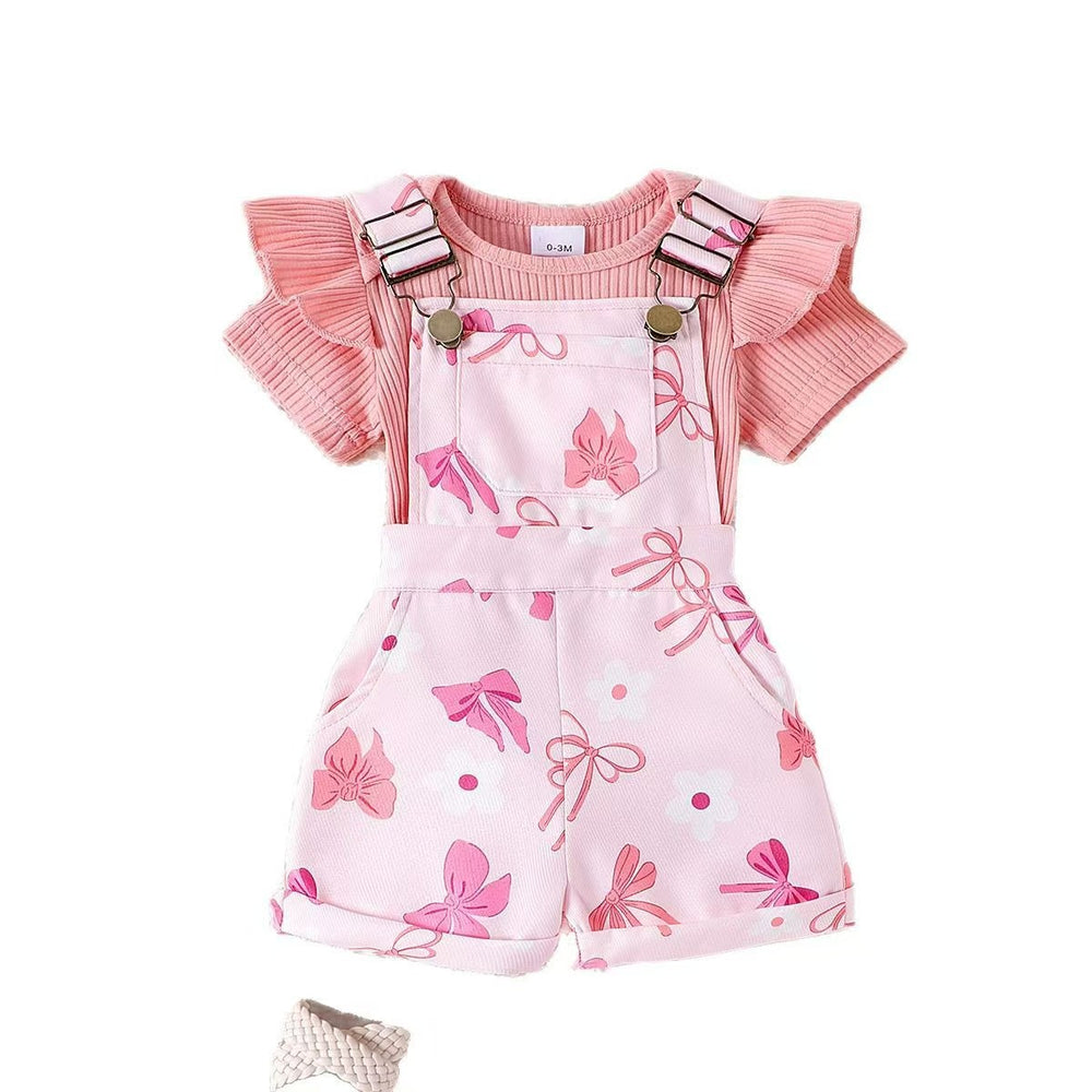 Children's clothing  cross-border fashionsummer children's clothing multi-color short-sleeved khaki + full printed picture