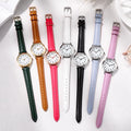 new arrivalcasual digital fashion women's quartz watch small leather belt women's watch women's watch