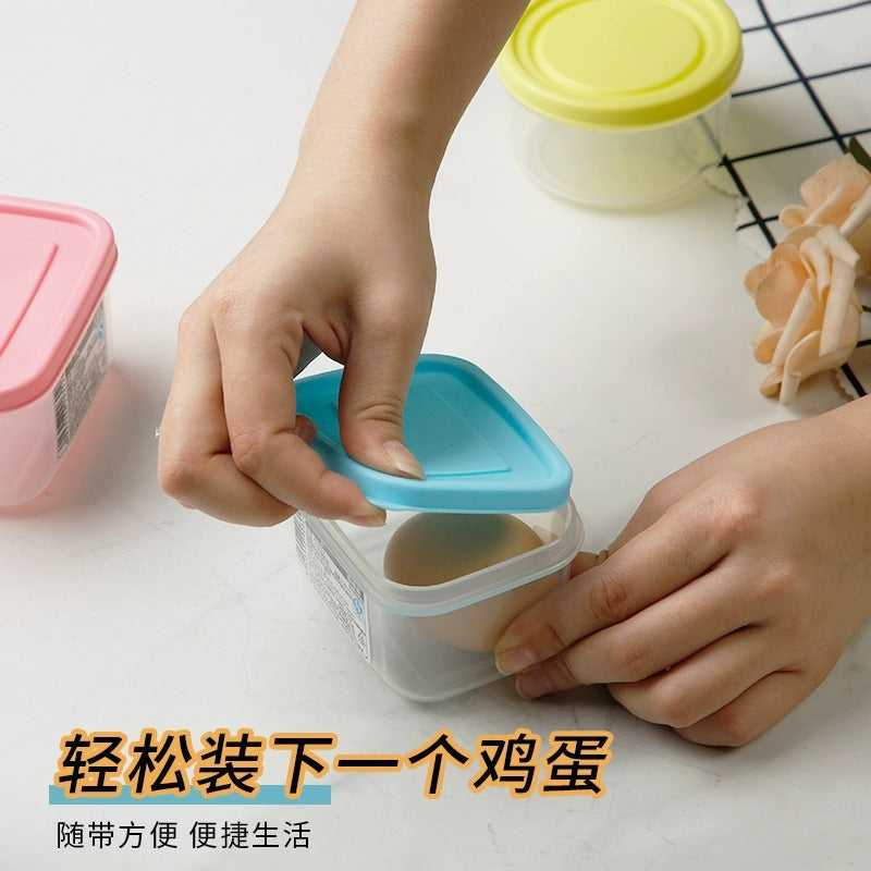 Mini transparent plastic box Small fresh-keeping box Food sealed storage box School kindergarten food sample box