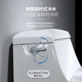 For home pumping one-piece toilet large diameter super spin siphon toilet anti-blocking small apartment ceramic toilet new arrival