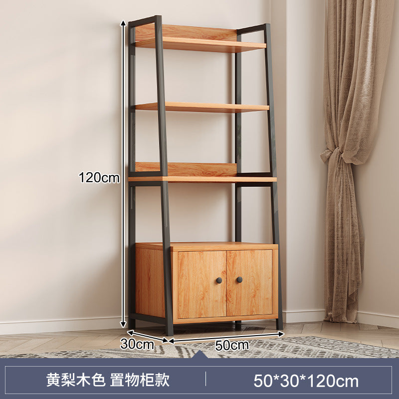 Shelf Multi-layer storage shelf Floor-to-ceiling office locker Shelf Layered shelf Living room display Cabinet with door