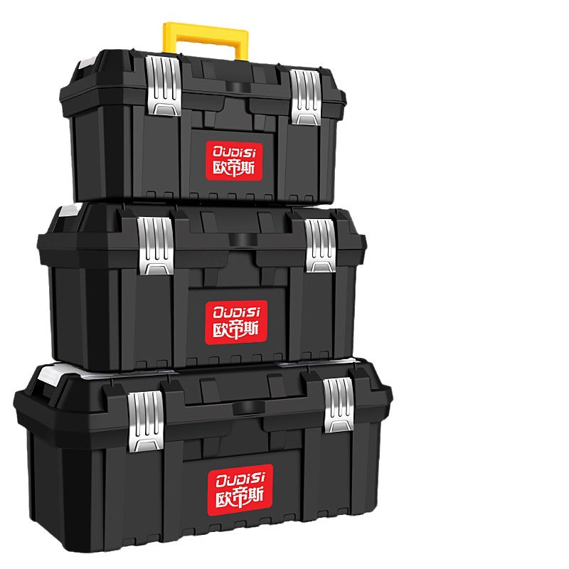 Otis, household plastic storage box, on-board hardware toolbox, factory direct sales of new material portable toolbox
