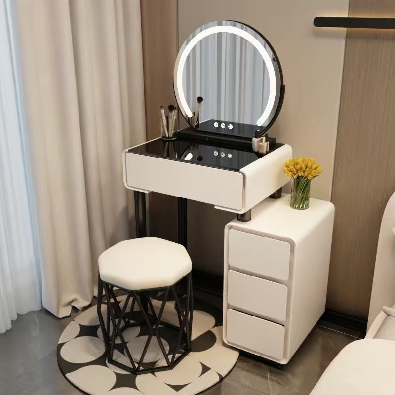 New arrival dressing table modern casual cream style makeup table small apartment accessible luxury dressing table slate dressing table complete
