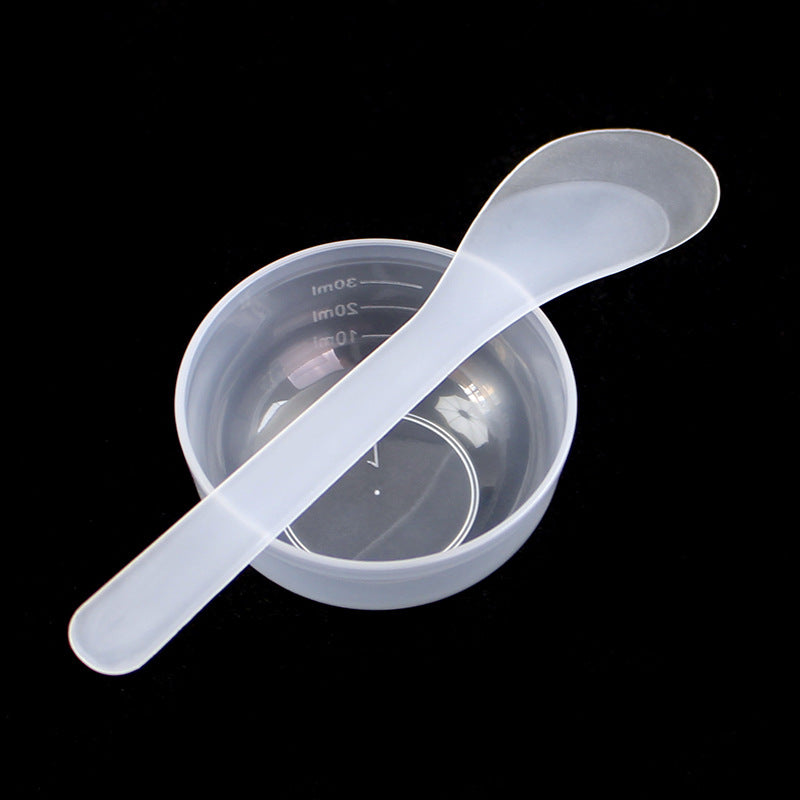 Beauty mask tool set #1: mask bowl + mixing spoon & spatula, makeup bowl, beauty supplies, spa mask mixing bowl set