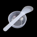 Beauty mask tool set #1: mask bowl + mixing spoon & spatula, makeup bowl, beauty supplies, spa mask mixing bowl set