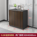 Royal walnut two-door low cabinet (delivery included)