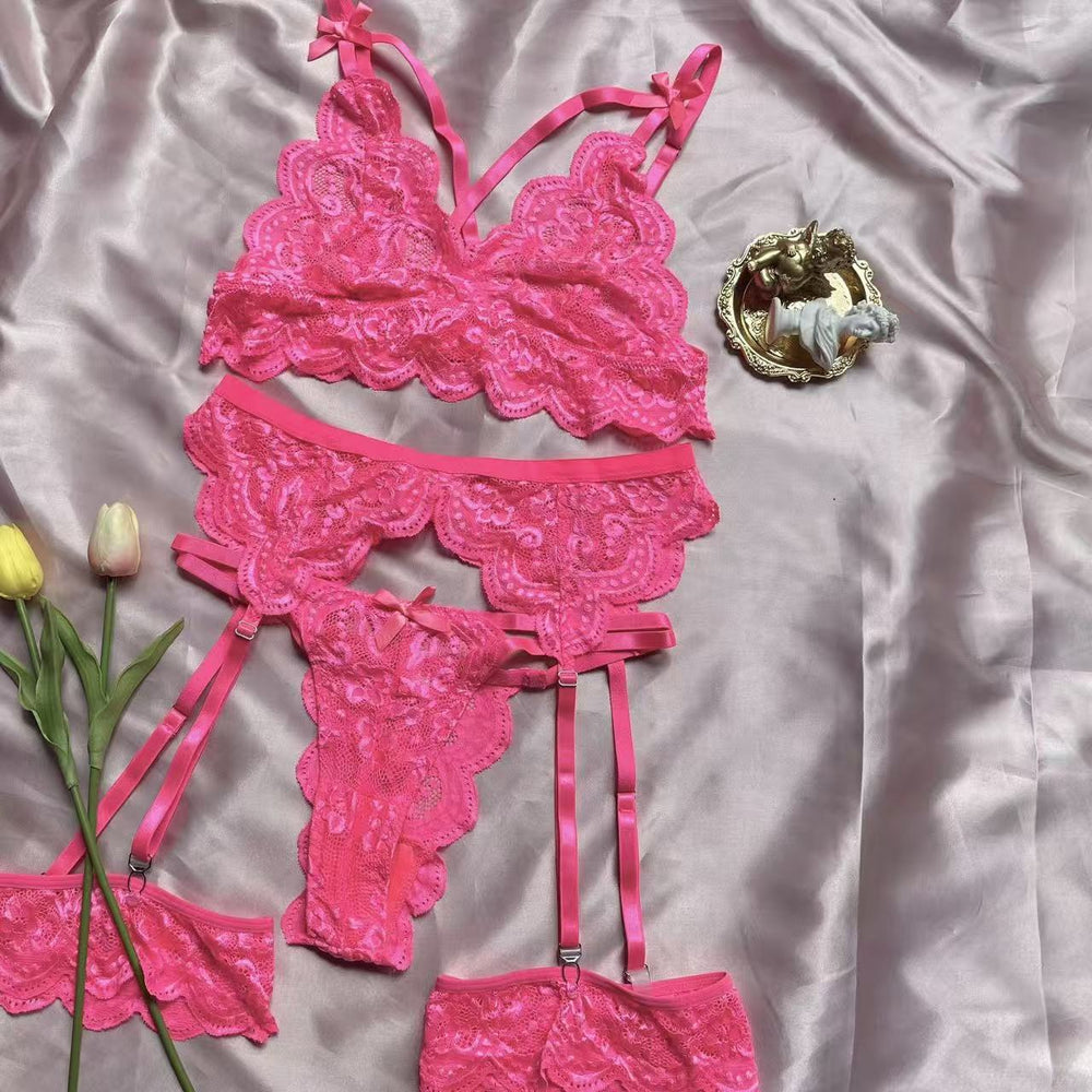 Hot-selling lingerie for international trade, new european and american styles, sexy transparent lace multi-color separates, perfect for