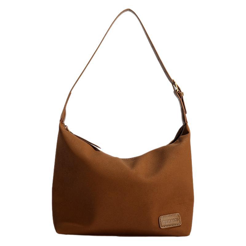 Simple tote bag Student class shoulder bag Large capacity messenger bag Fashion leisure commuter bag Foreign style women's bag