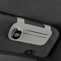 Car glasses clip multi-function car sunglasses holder leather car card holder sun visor car sunglasses car holder