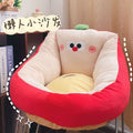 Ins style lazy sofa tatami floor cartoon for home reading cushion futon kids bay window bedroom seat