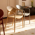 Scandinaviancasual dining chair plastic chair for home stackable armchair office conference chair dining table chair back stool