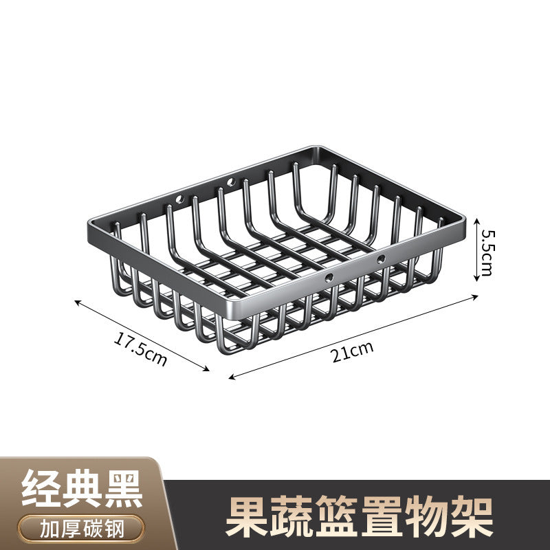 Shelf Home Desktop Double Layer Storage Basket Desktop Storage Basket Snack Storage Basket Fruit Basket Fruit and Vegetable Basket