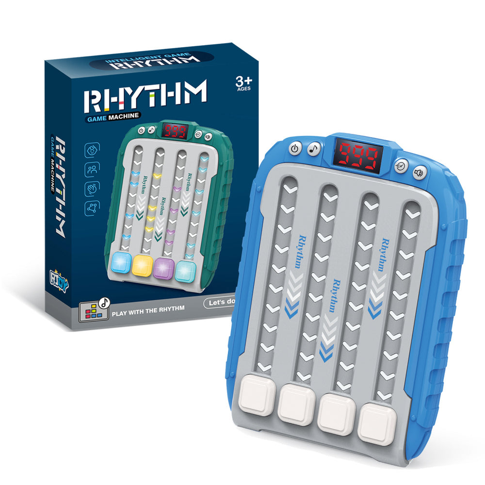 hot-selling music rhythm game console - educational toy for kids ages 6-12 - brain training, stress relief, and challenge for boys