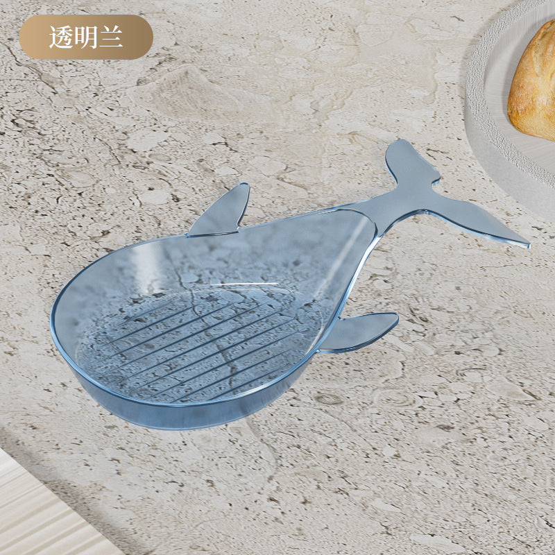 Multifunctional household bone spitting dish, food grade environmental-friendly material, thickened and resistant to falling, dining table fruit plate, flavor dish, bone residue storage