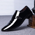 Summernew arrival pointed leather shoes for young men k-style british fashiontrendy men's shoes men's business shoes slip-on casual shoes