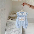 Summer new arrivals: cute cartoon baby rompers & crawling suits - korean style short-sleeve bodysuits for infants