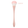 Goblet 2#-skin color-white background rose pink head blush brush+opp packaging