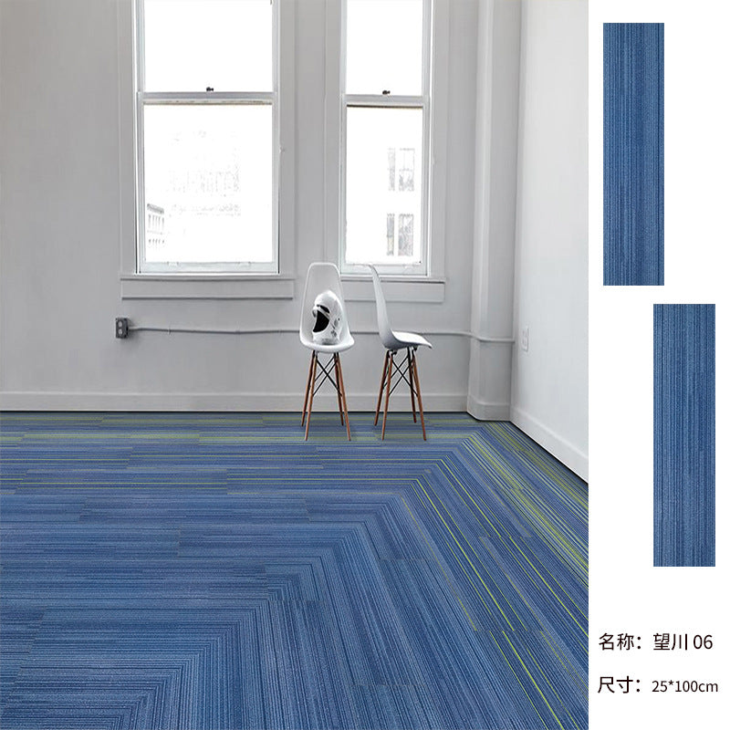 High-end office carpet, nylon fire-retardant b1, commercial interlocking, thickened hotel aisle silent modular carpet