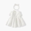 Baby girl dress gown summer children's skirt  summer new style princess dress chic short sleeve tutu dress