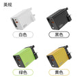 80w gan fast charger, compatible with android and apple devices, a+c dual-port phone charger